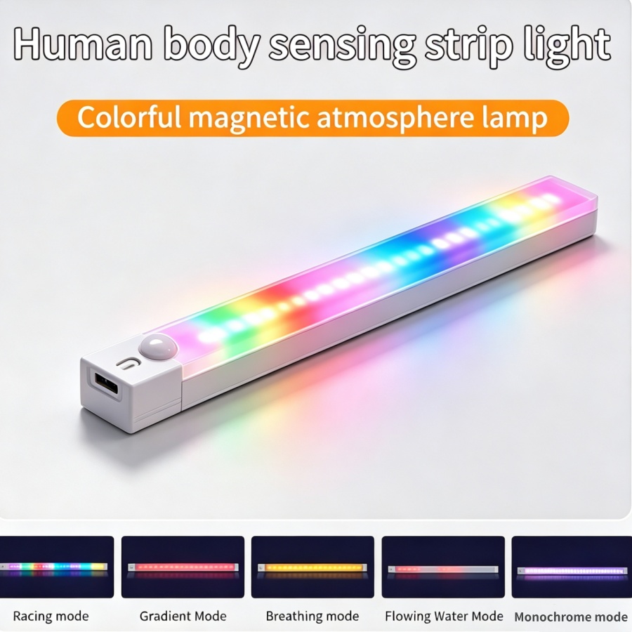 Accessories For Your Gaming Room - Luz LED RGB recargable para escritorio,