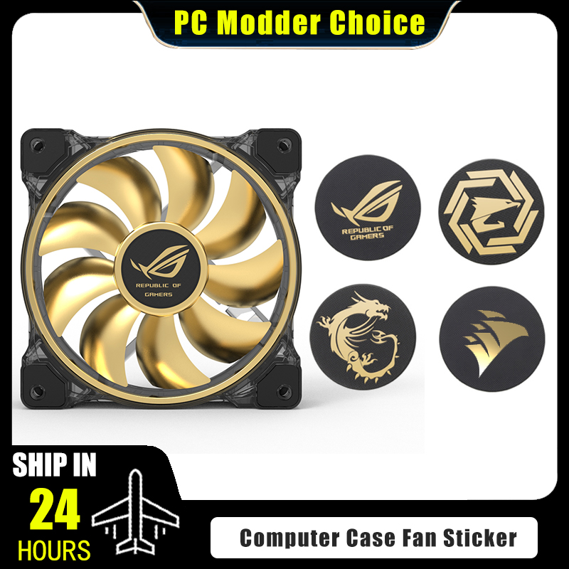 Gaming Accessories For Room - Pegatina con logotipo de ventilador de