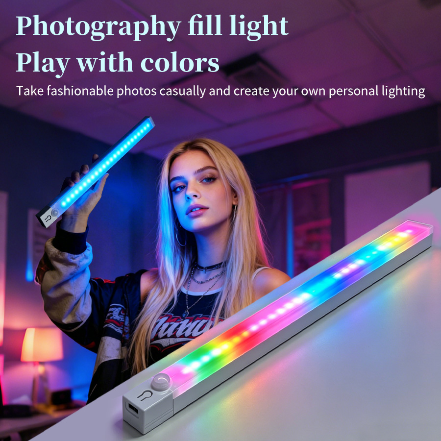 Luz LED RGB recargable para es - Accessories For Your Gaming Room reseña y precio