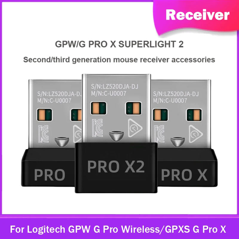 Adaptador receptor Dongle USB  - Logitech Mouse G Pro X Superlight reseña y precio